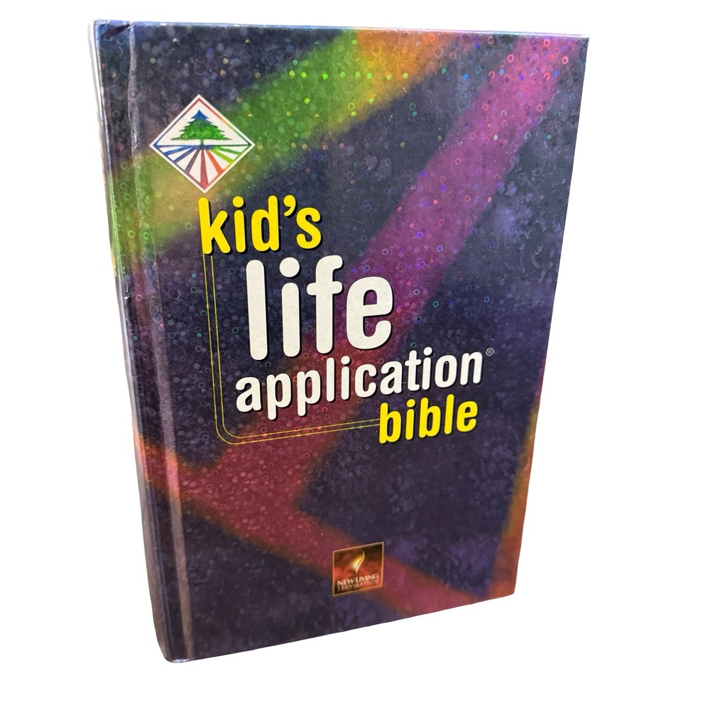 Tyndale Kids Life Application Bible NLT New Living Translation Holographic